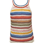 Polera Algodón Orgánico Mujer Mar Multicolor Rockford