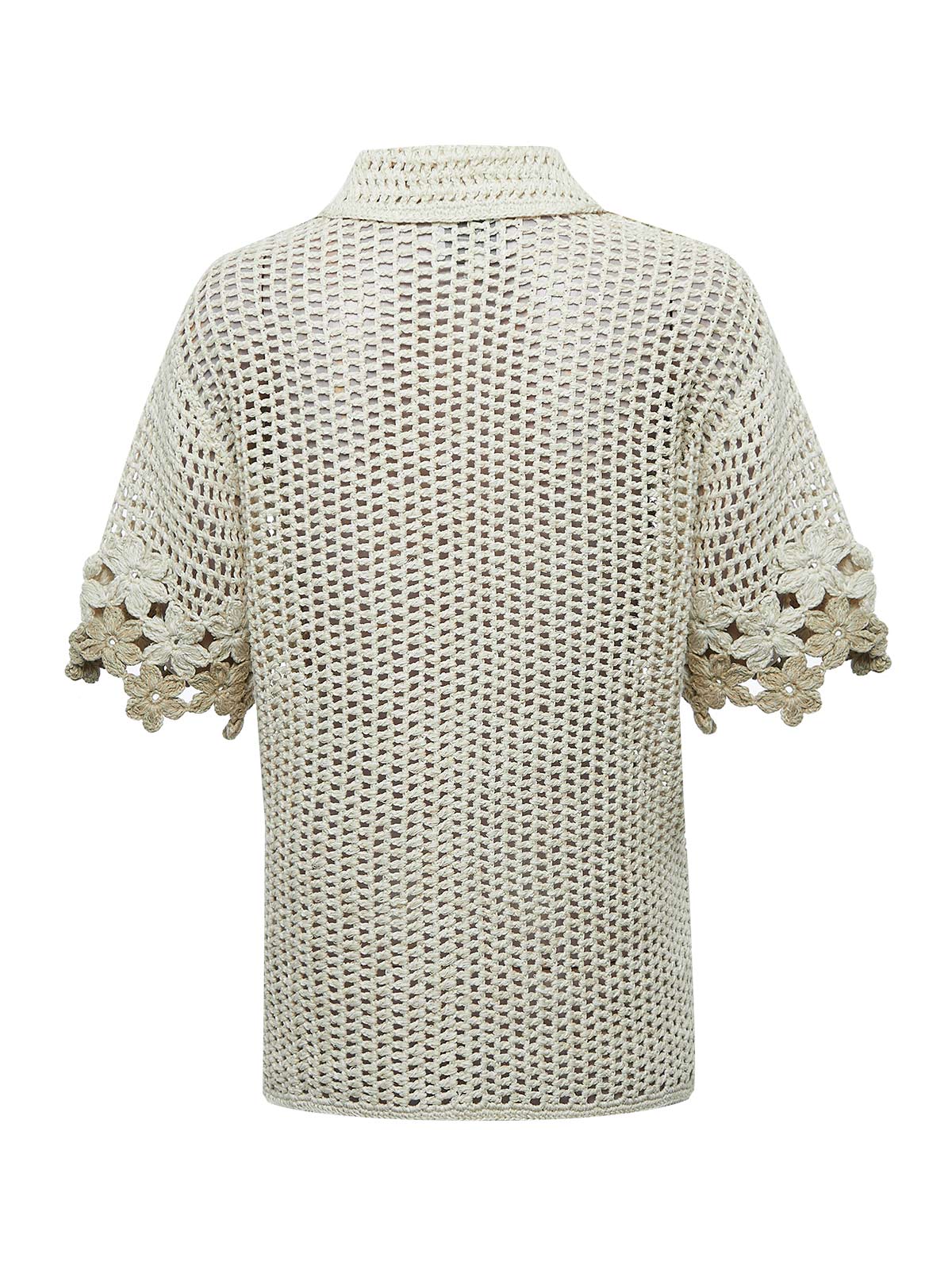 Sweater Algodón Orgánico Mujer Gogo Beige Rockford