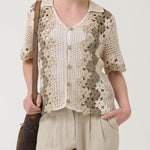 Sweater Algodón Orgánico Mujer Gogo Beige Rockford
