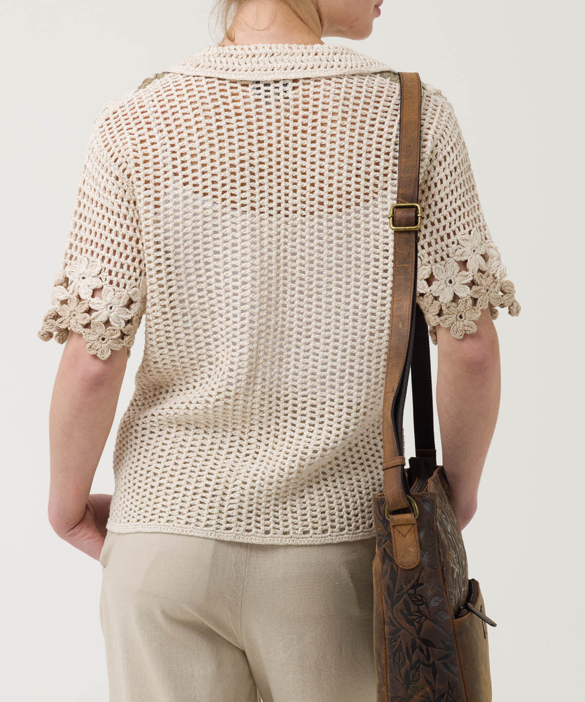 Sweater Algodón Orgánico Mujer Gogo Beige Rockford
