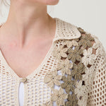 Sweater Algodón Orgánico Mujer Gogo Beige Rockford