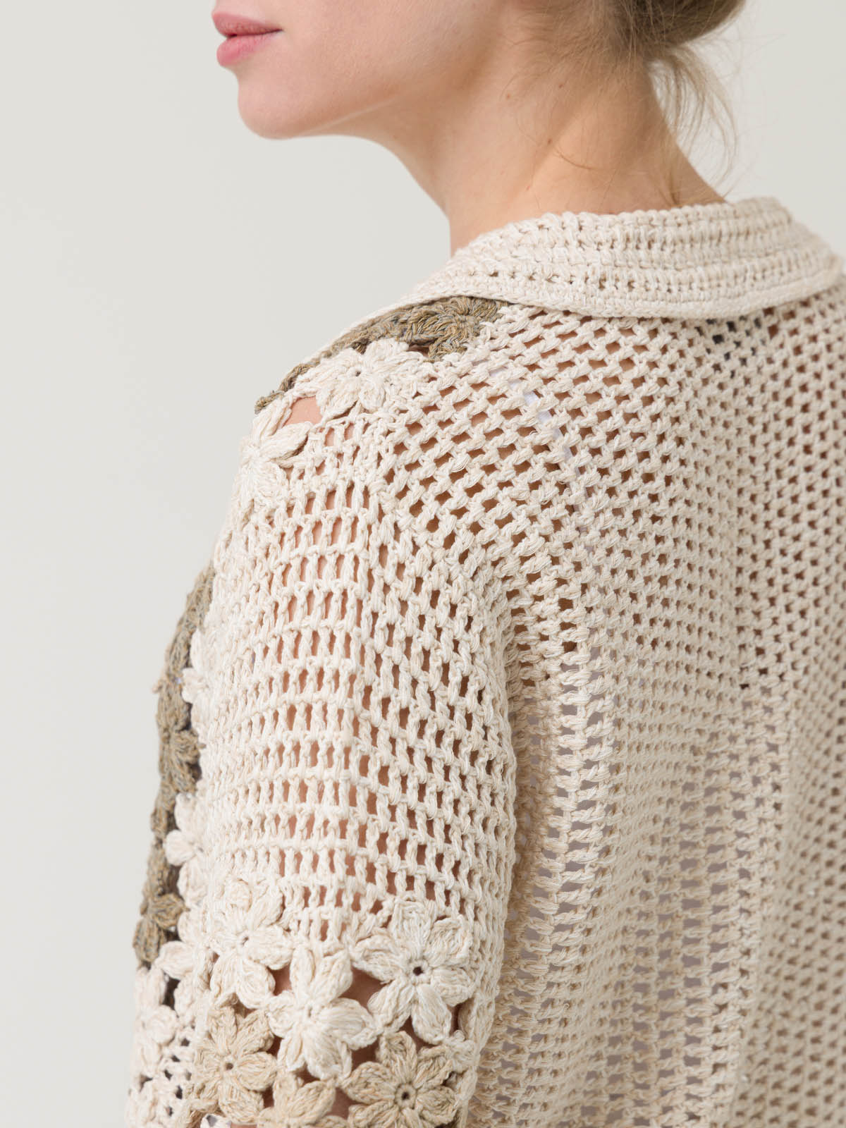 Sweater Algodón Orgánico Mujer Gogo Beige Rockford