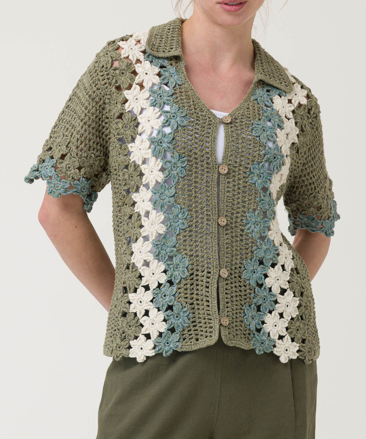 Sweater Algodón Orgánico Mujer Gogo Café Rockford