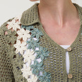 Sweater Algodón Orgánico Mujer Gogo Café Rockford