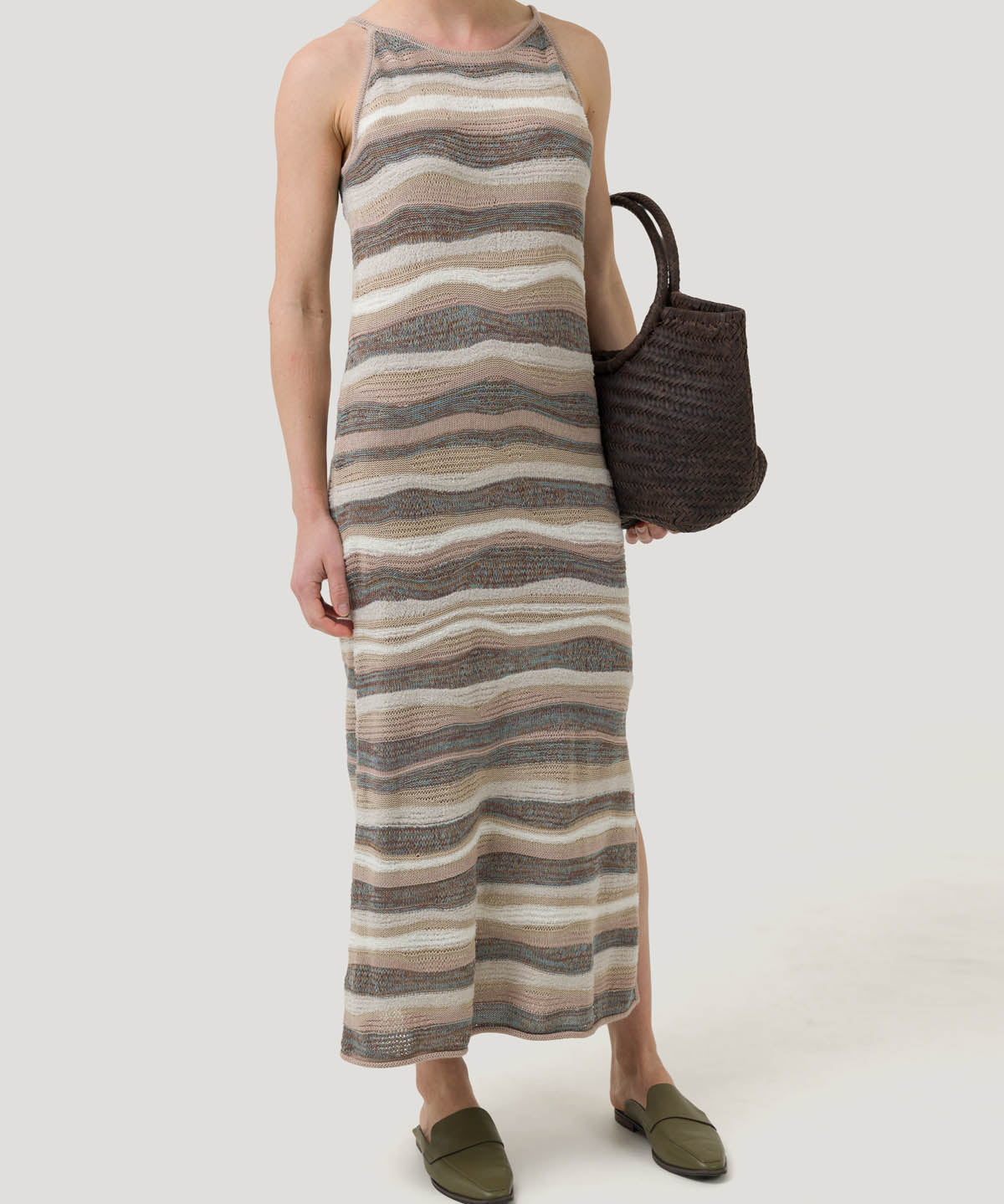 Vestido Algodón Orgánico Mujer Kay Multicolor Rockford