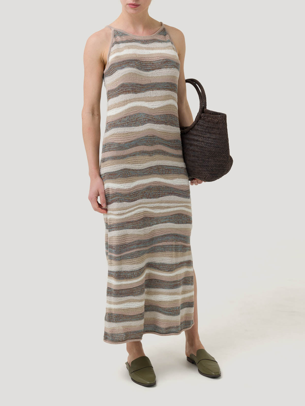 Vestido Algodón Orgánico Mujer Kay Multicolor Rockford