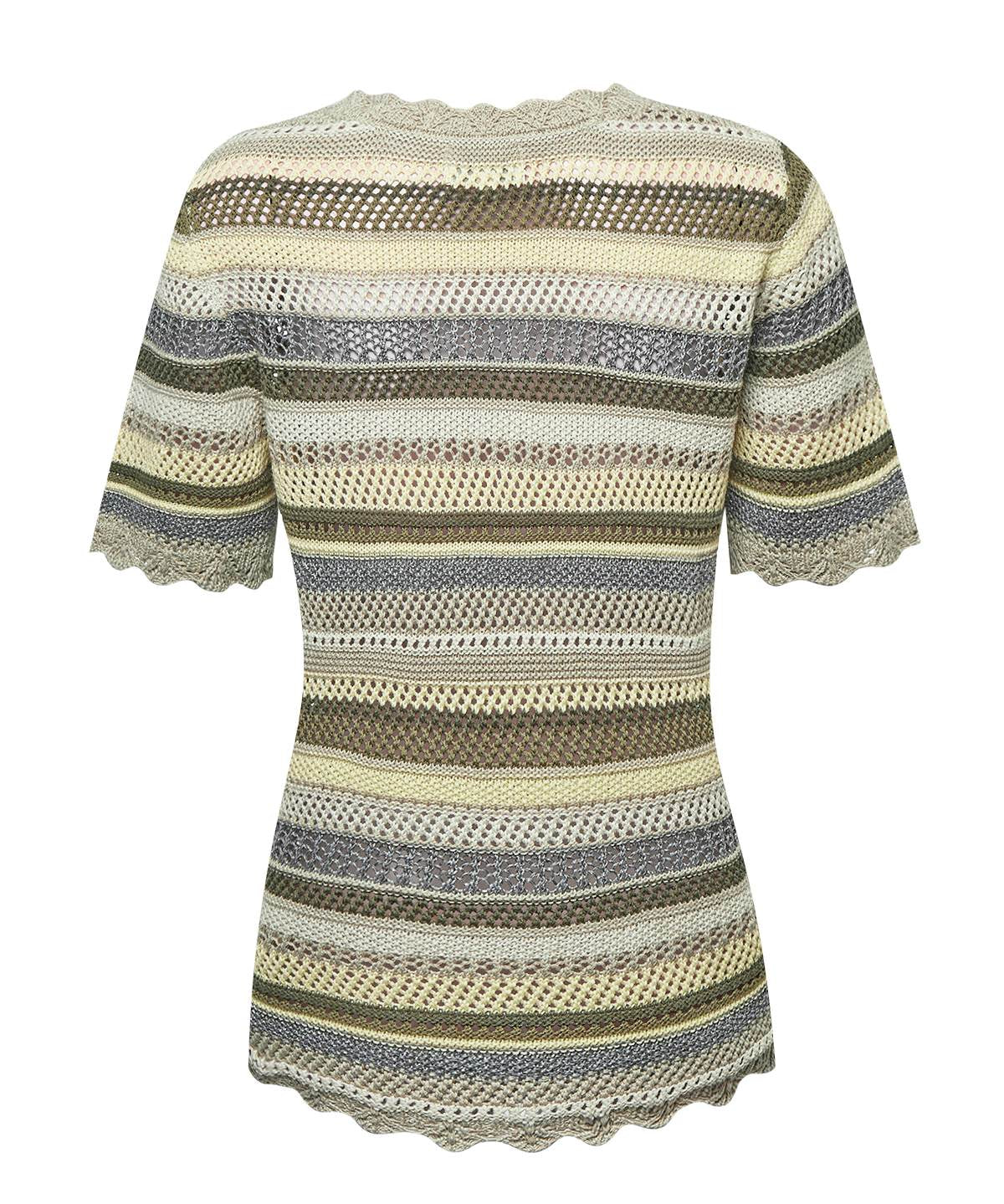 Polera Algodón Orgánico Mujer Lite Multicolor Rockford