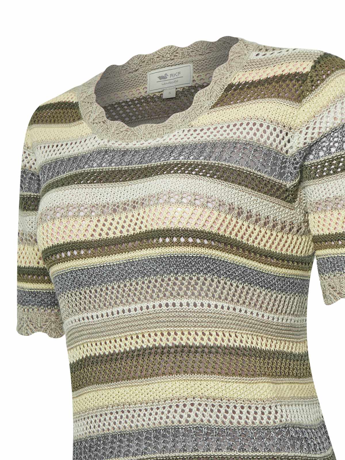 Polera Algodón Orgánico Mujer Lite Multicolor Rockford