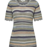 Polera Algodón Orgánico Mujer Lite Multicolor Rockford