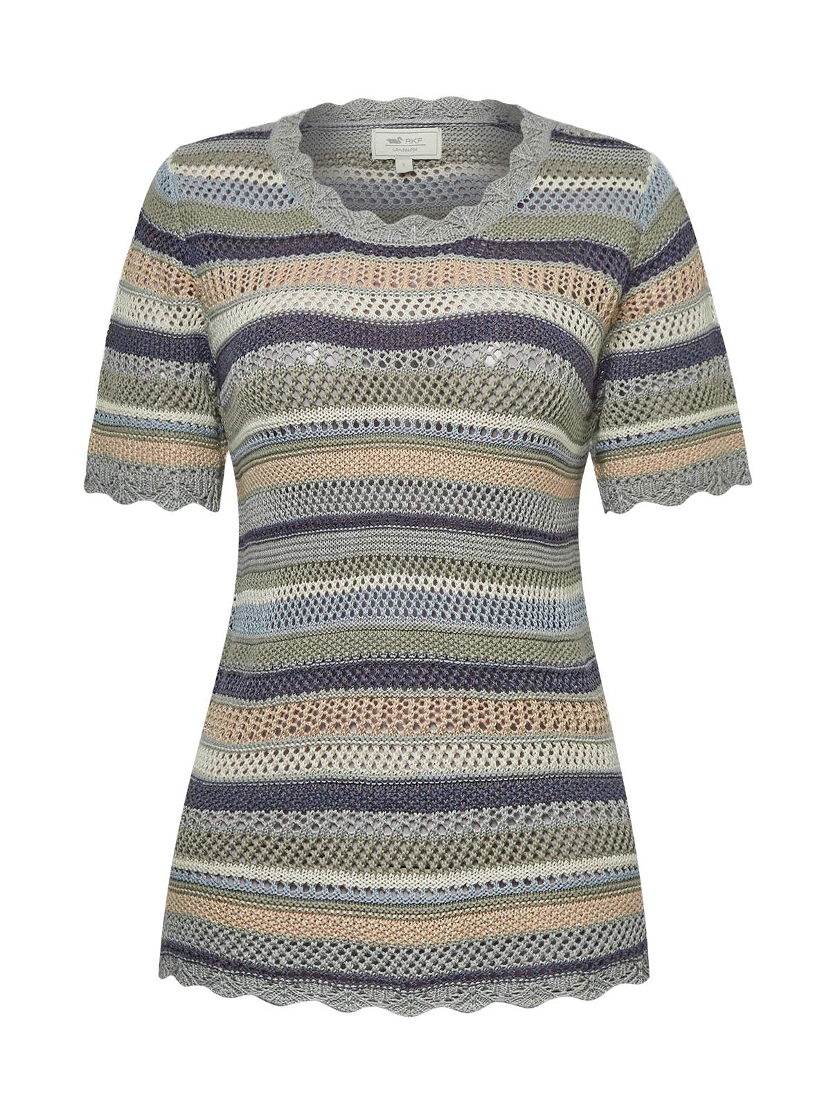 Polera Algodón Orgánico Mujer Lite Multicolor Rockford
