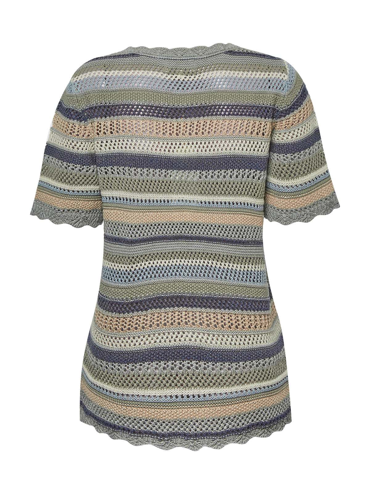 Polera Algodón Orgánico Mujer Lite Multicolor Rockford