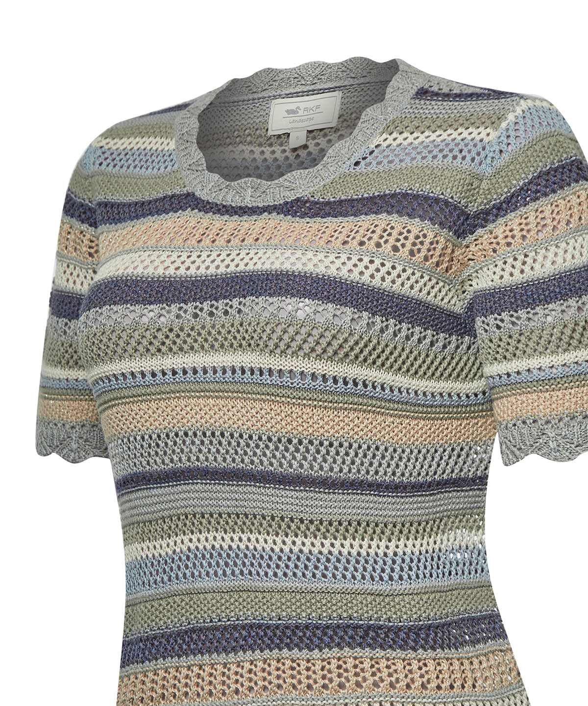 Polera Algodón Orgánico Mujer Lite Multicolor Rockford
