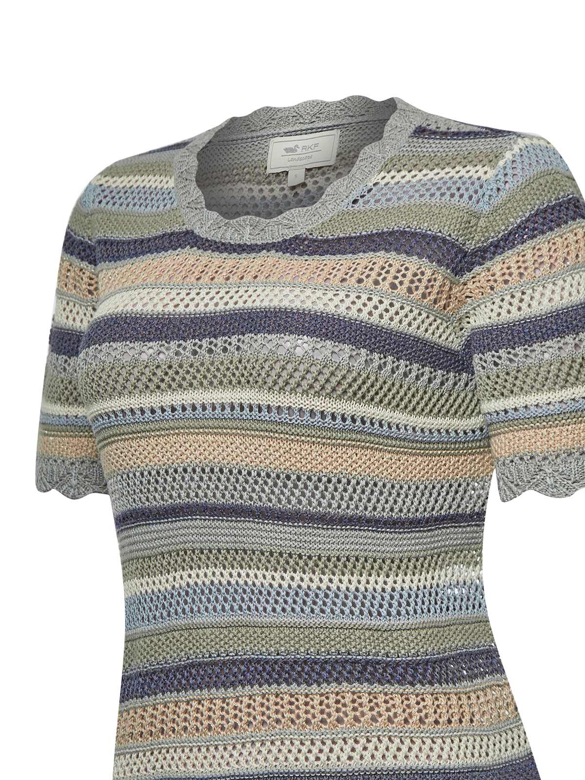 Polera Algodón Orgánico Mujer Lite Multicolor Rockford