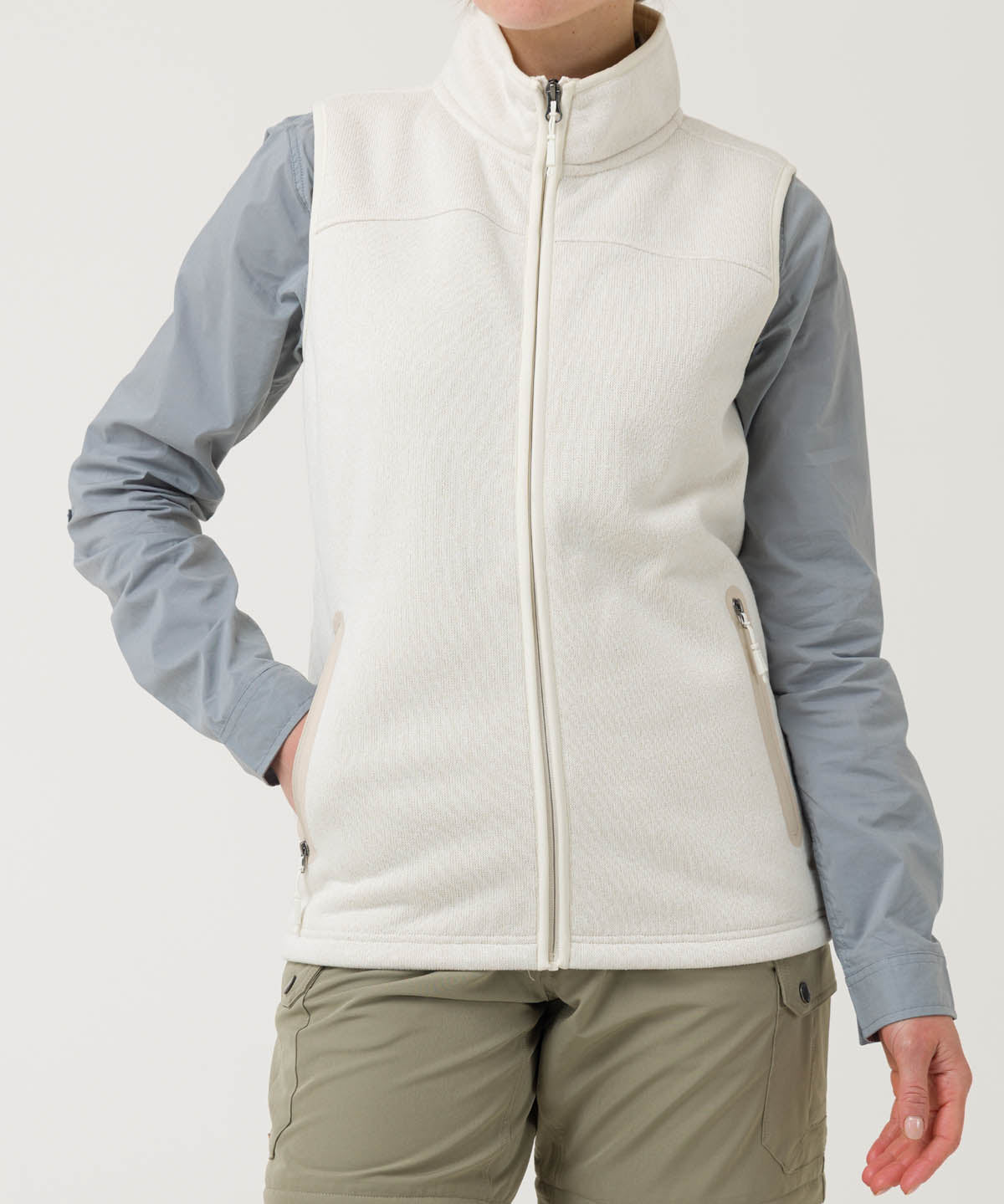 Polar Fibras Recicladas Mujer Alaska Blanco Rockford