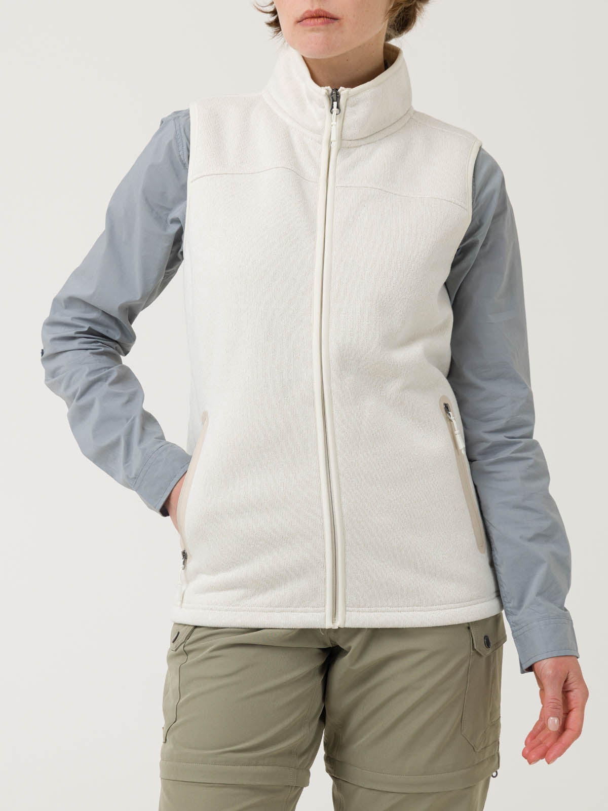 Polar Fibras Recicladas Mujer Alaska Blanco Rockford