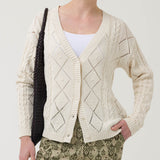 Sweater Algodón Orgánico Mujer Nit Blanco Rockford