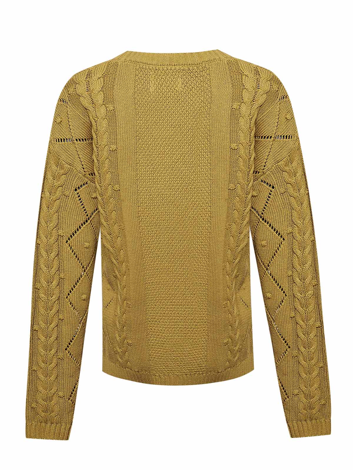 Sweater Algodón Orgánico Mujer Nit Verde Rockford