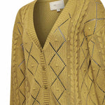 Sweater Algodón Orgánico Mujer Nit Verde Rockford