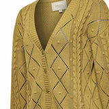 Sweater Algodón Orgánico Mujer Nit Verde Rockford