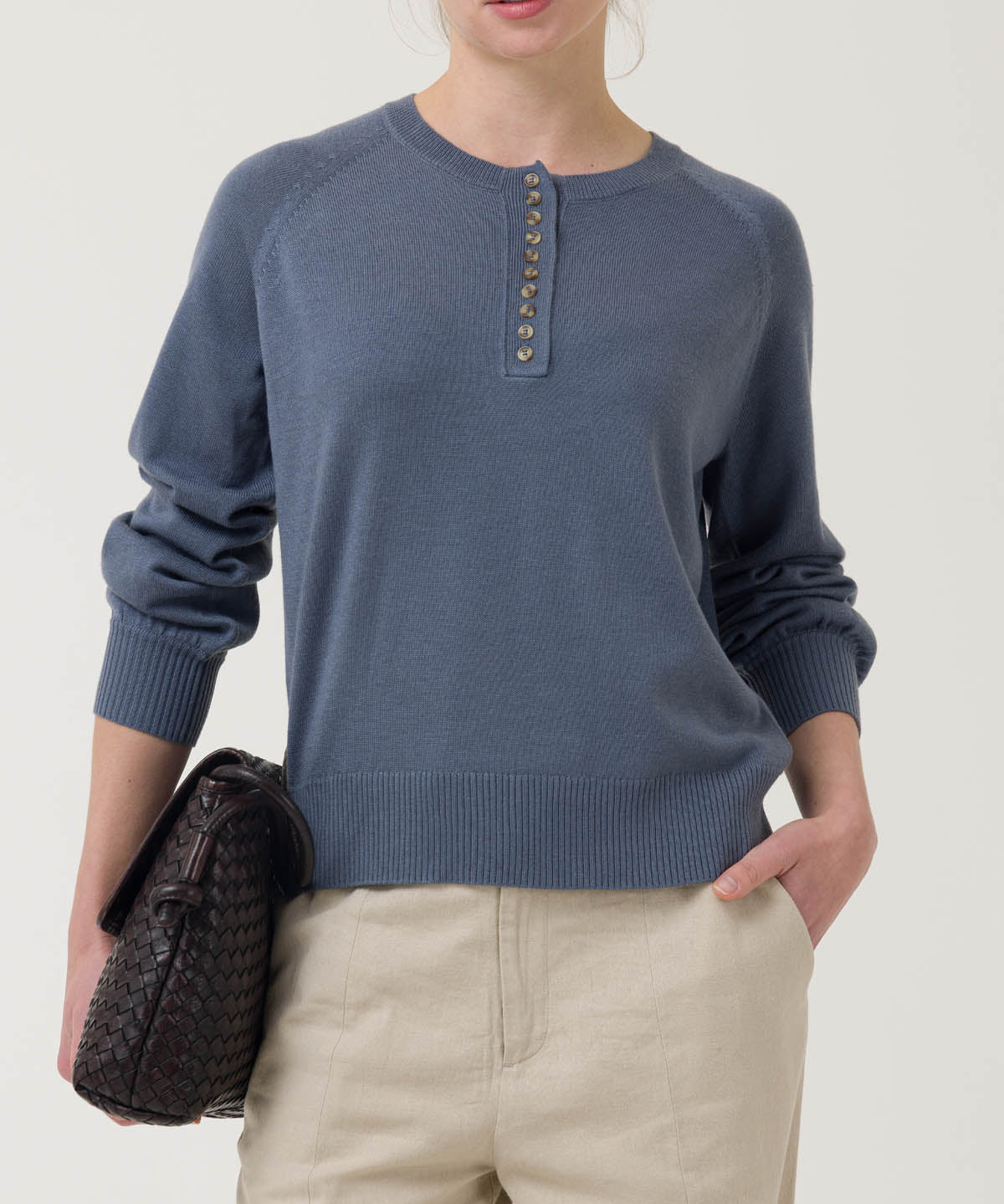 Sweater Mujer Omaha Gris Rockford