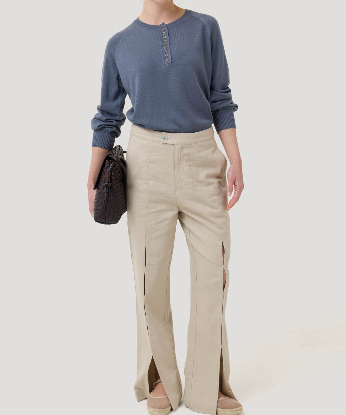 Sweater Mujer Omaha Gris Rockford