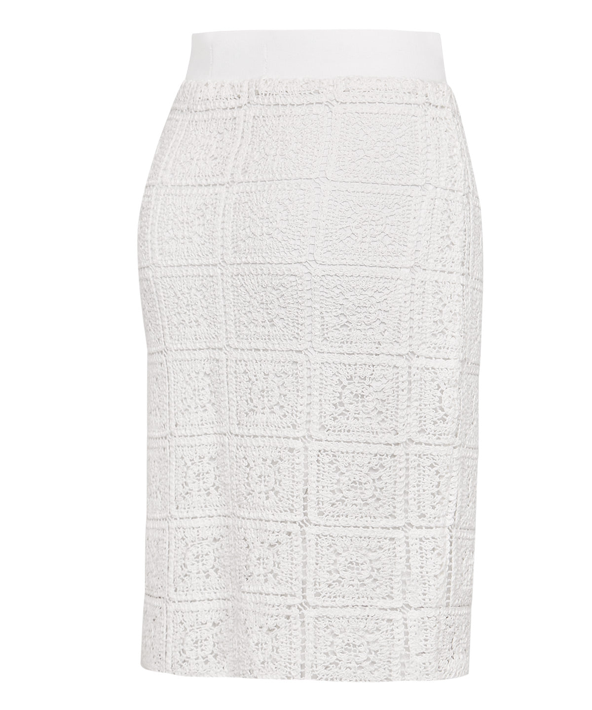 Falda Algodón Orgánico Mujer Naga Blanco Rockford