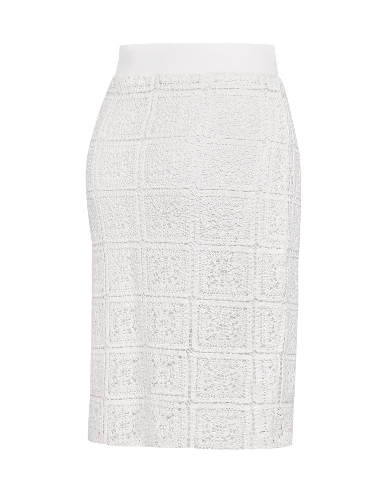 Falda Algodón Orgánico Mujer Naga Blanco Rockford
