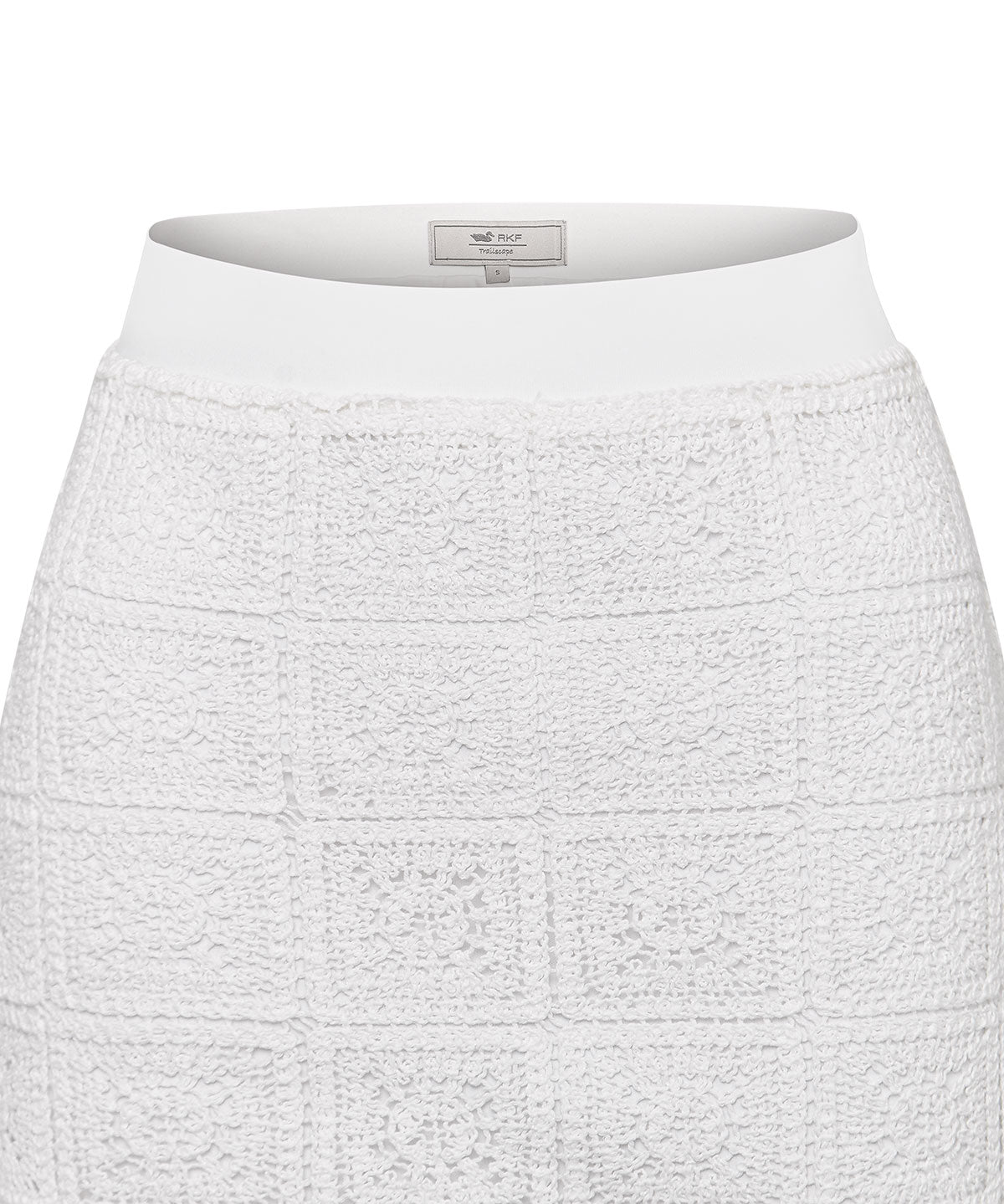 Falda Algodón Orgánico Mujer Naga Blanco Rockford