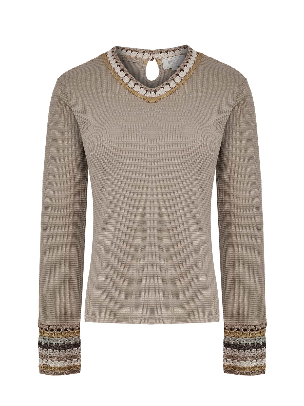 Polera Algodón Orgánico Mujer Pine Café Rockford