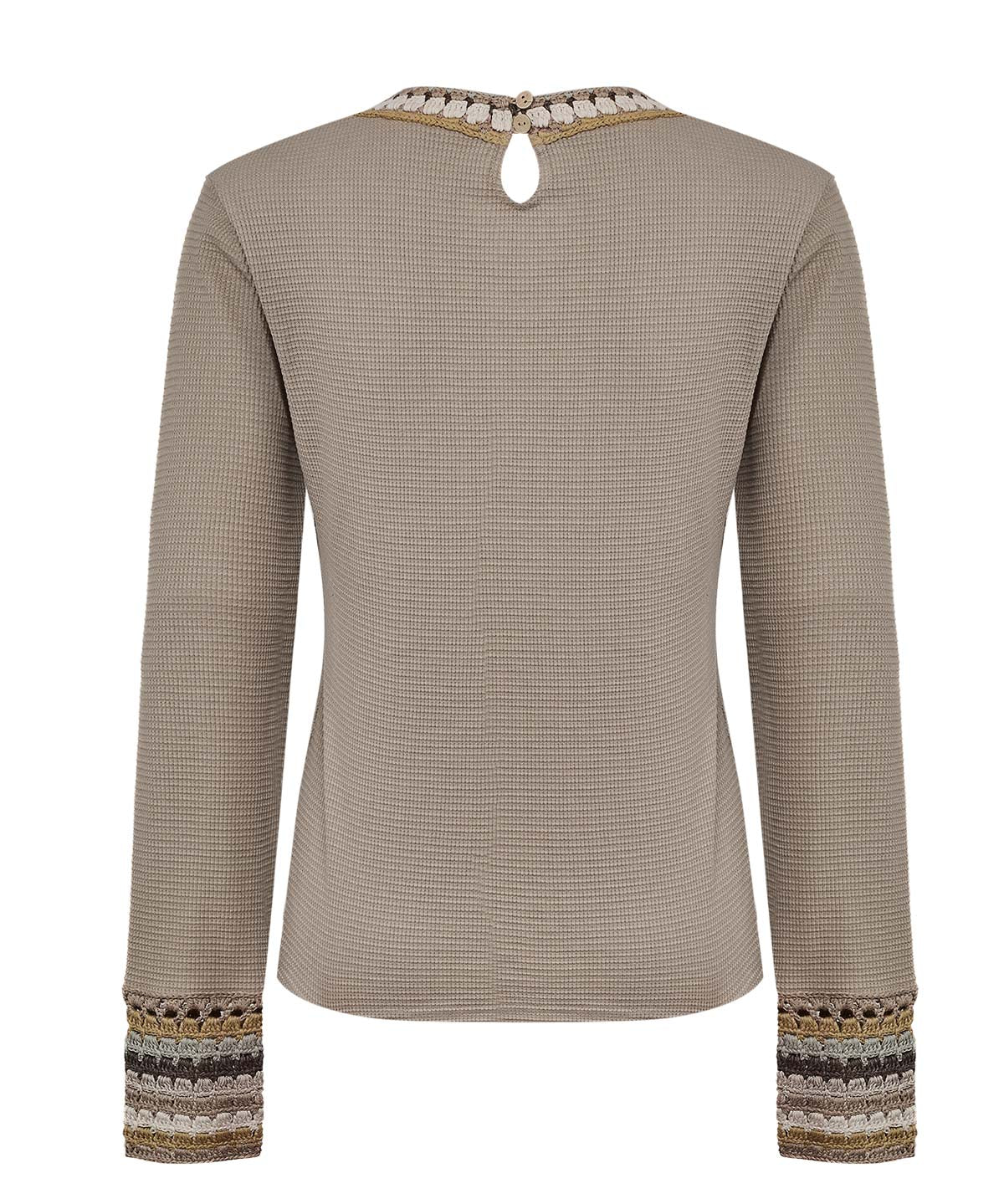Polera Algodón Orgánico Mujer Pine Café Rockford