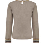 Polera Algodón Orgánico Mujer Pine Café Rockford