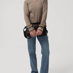 Polera Algodón Orgánico Mujer Pine Café Rockford