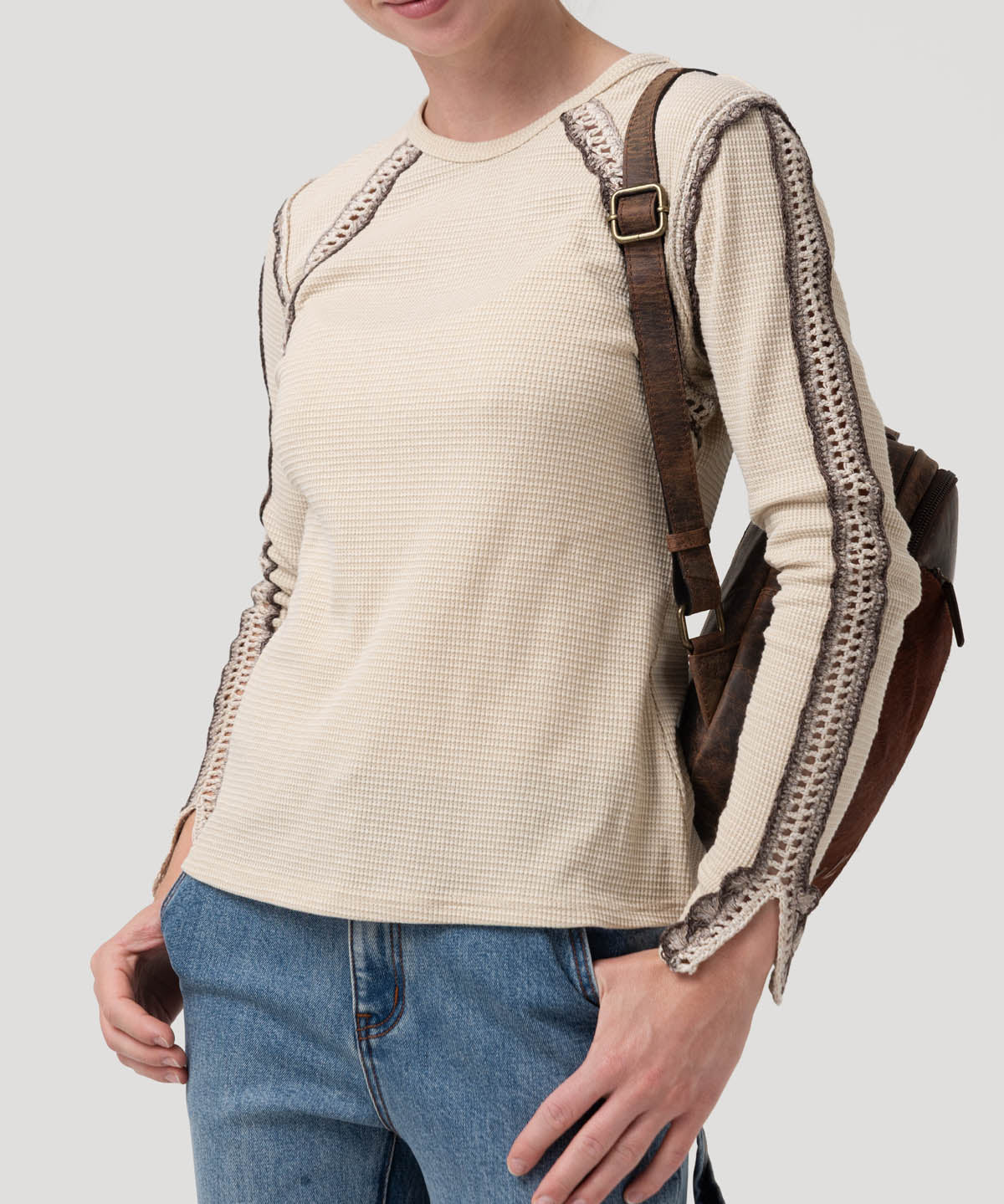 Polera Algodón Orgánico Mujer Cripa Blanco Rockford