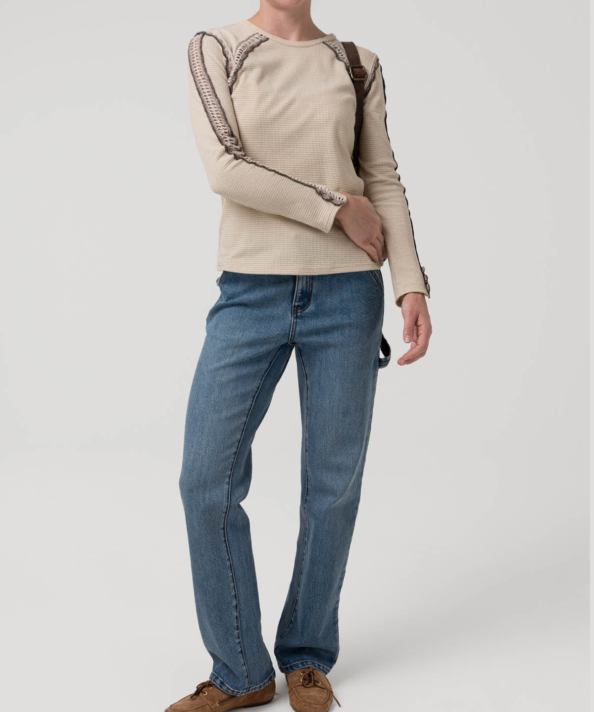 Polera Algodón Orgánico Mujer Cripa Blanco Rockford