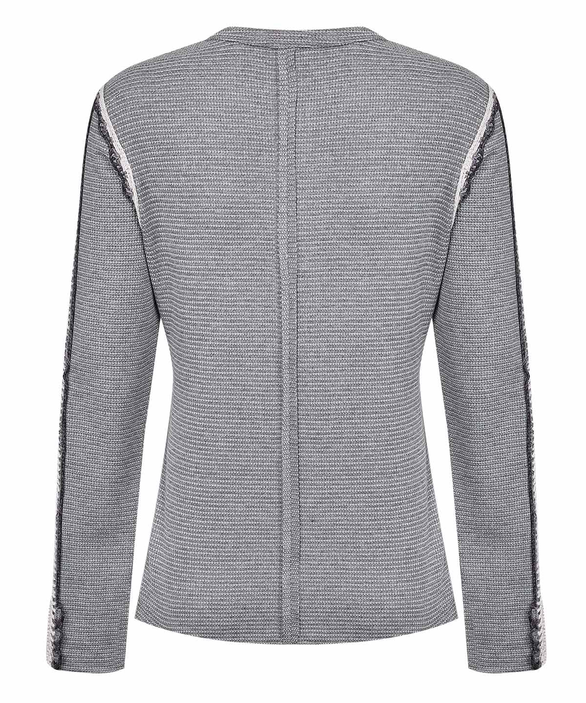 Polera Algodón Orgánico Mujer Cripa Gris Rockford