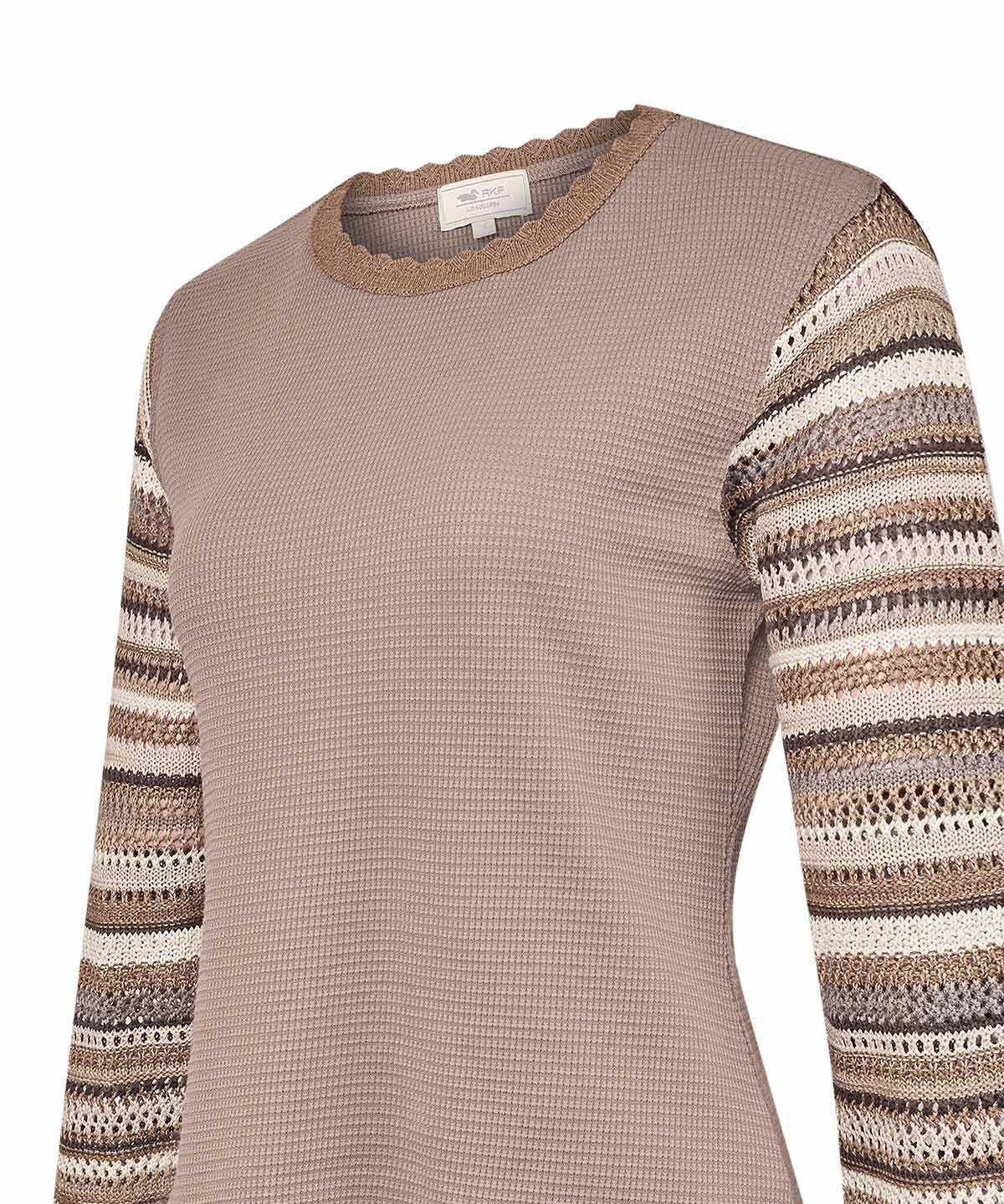 Polera Algodón Orgánico Mujer Acacia Café Rockford