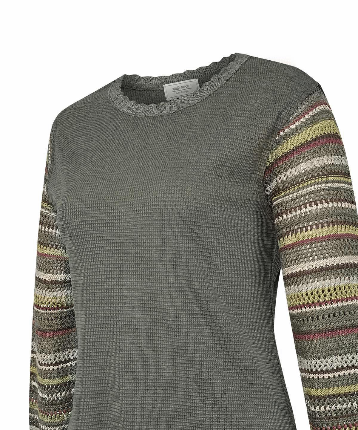 Polera Algodón Orgánico Mujer Acacia Verde Rockford