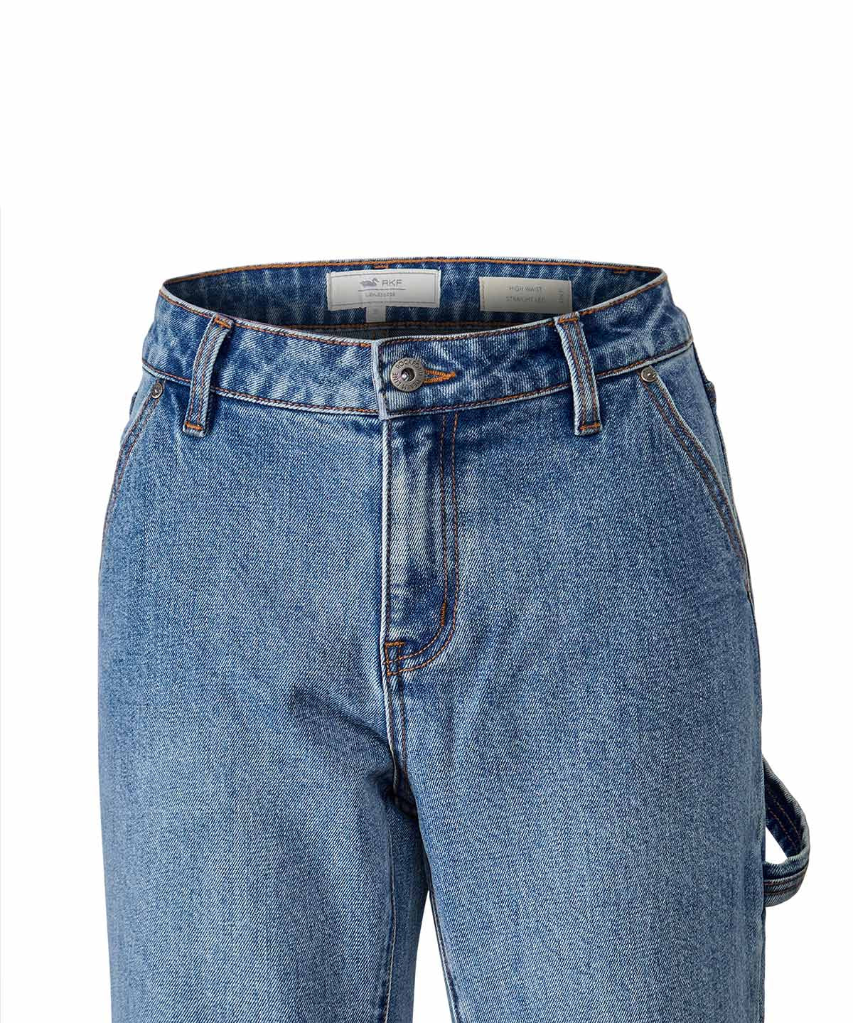 Jeans Algodón Reciclado Mujer Moon Azul Rockford
