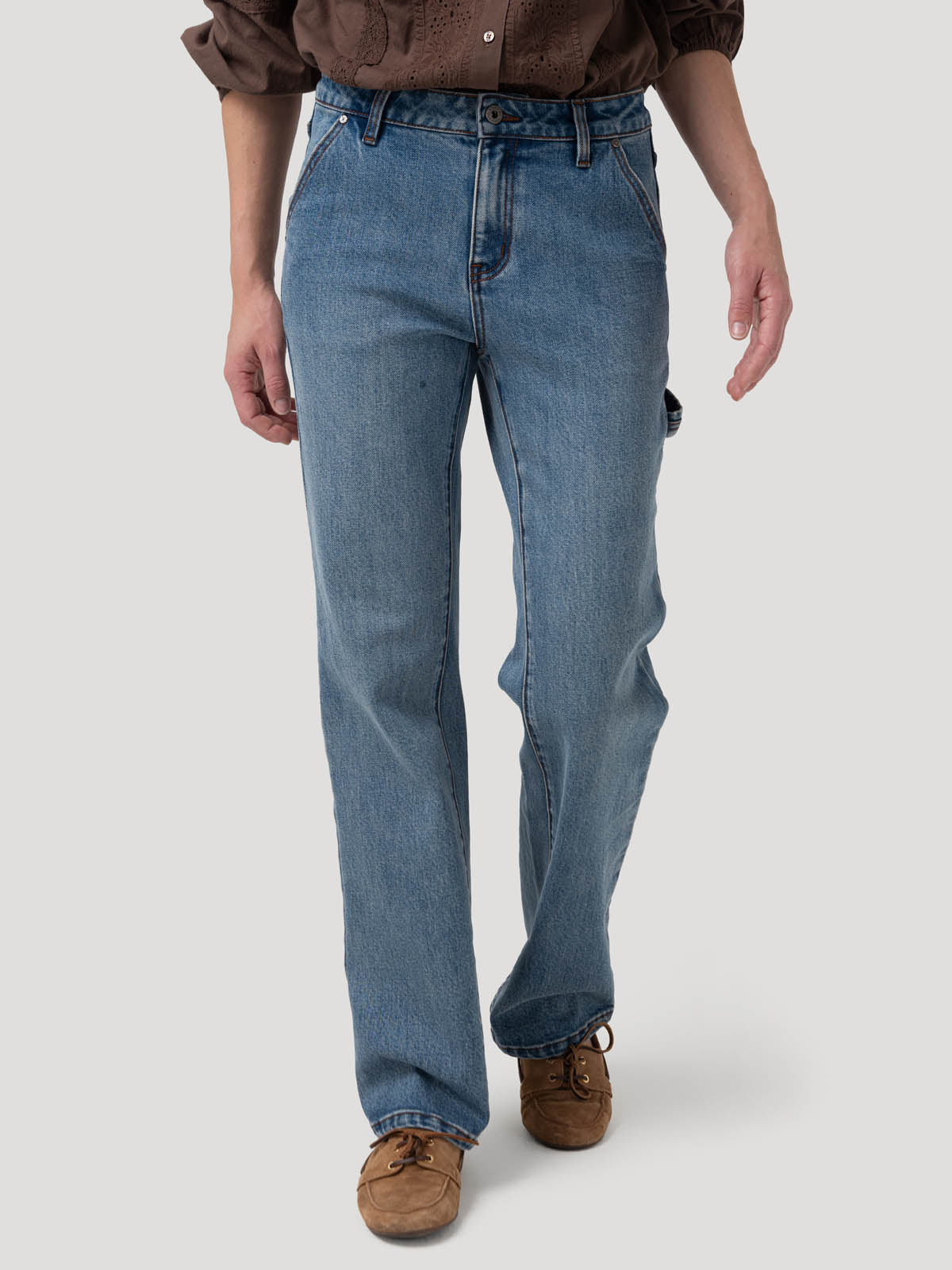 Jeans Algodón Reciclado Mujer Moon Azul Rockford