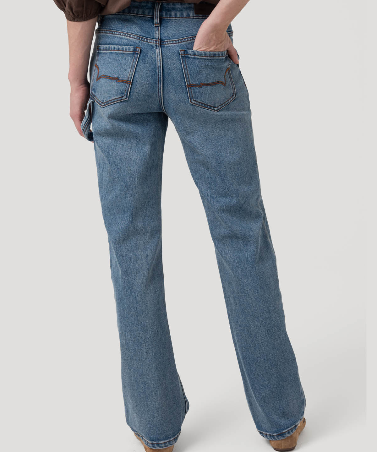 Jeans Algodón Reciclado Mujer Moon Azul Rockford