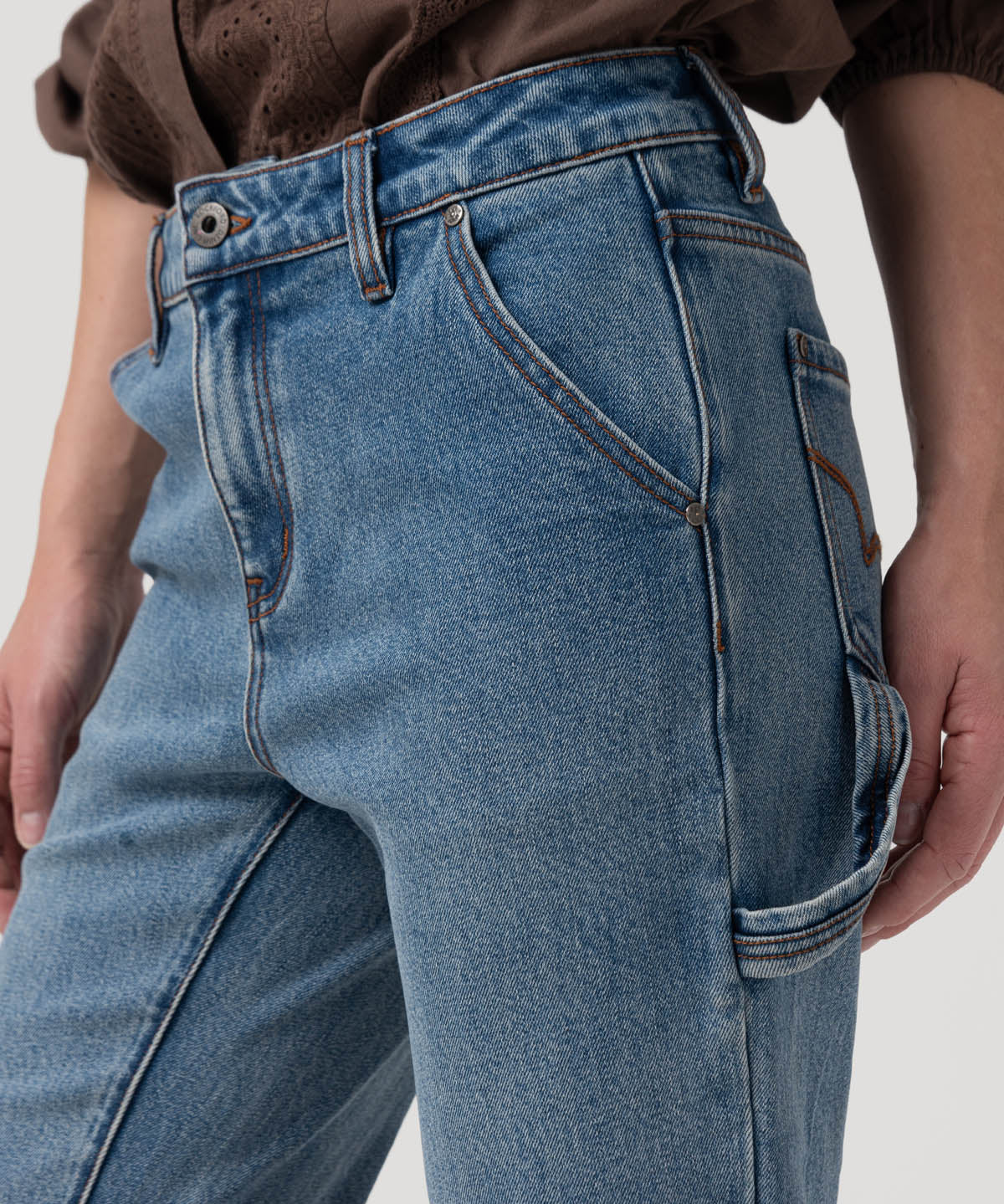 Jeans Algodón Reciclado Mujer Moon Azul Rockford