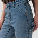 Jeans Algodón Reciclado Mujer Moon Azul Rockford