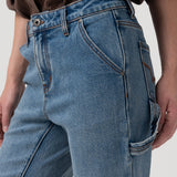 Jeans Algodón Reciclado Mujer Moon Azul Rockford