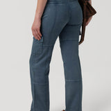 Jeans Algodón/Lino Mujer Glacier Azul Rockford