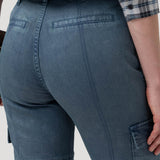 Jeans Algodón/Lino Mujer Glacier Azul Rockford