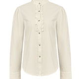 Blusa Algodón Orgánico Mujer Borage Blanco Rockford