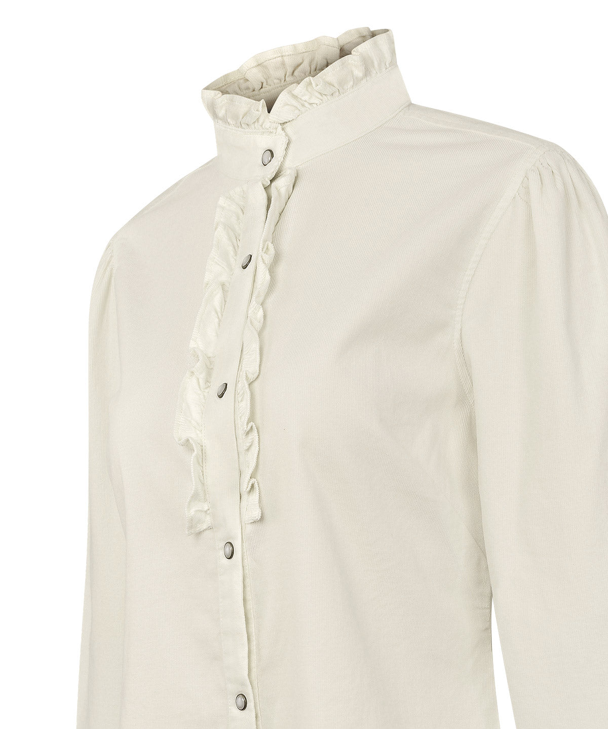 Blusa Algodón Orgánico Mujer Borage Blanco Rockford