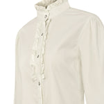 Blusa Algodón Orgánico Mujer Borage Blanco Rockford