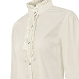 Blusa Algodón Orgánico Mujer Borage Blanco Rockford