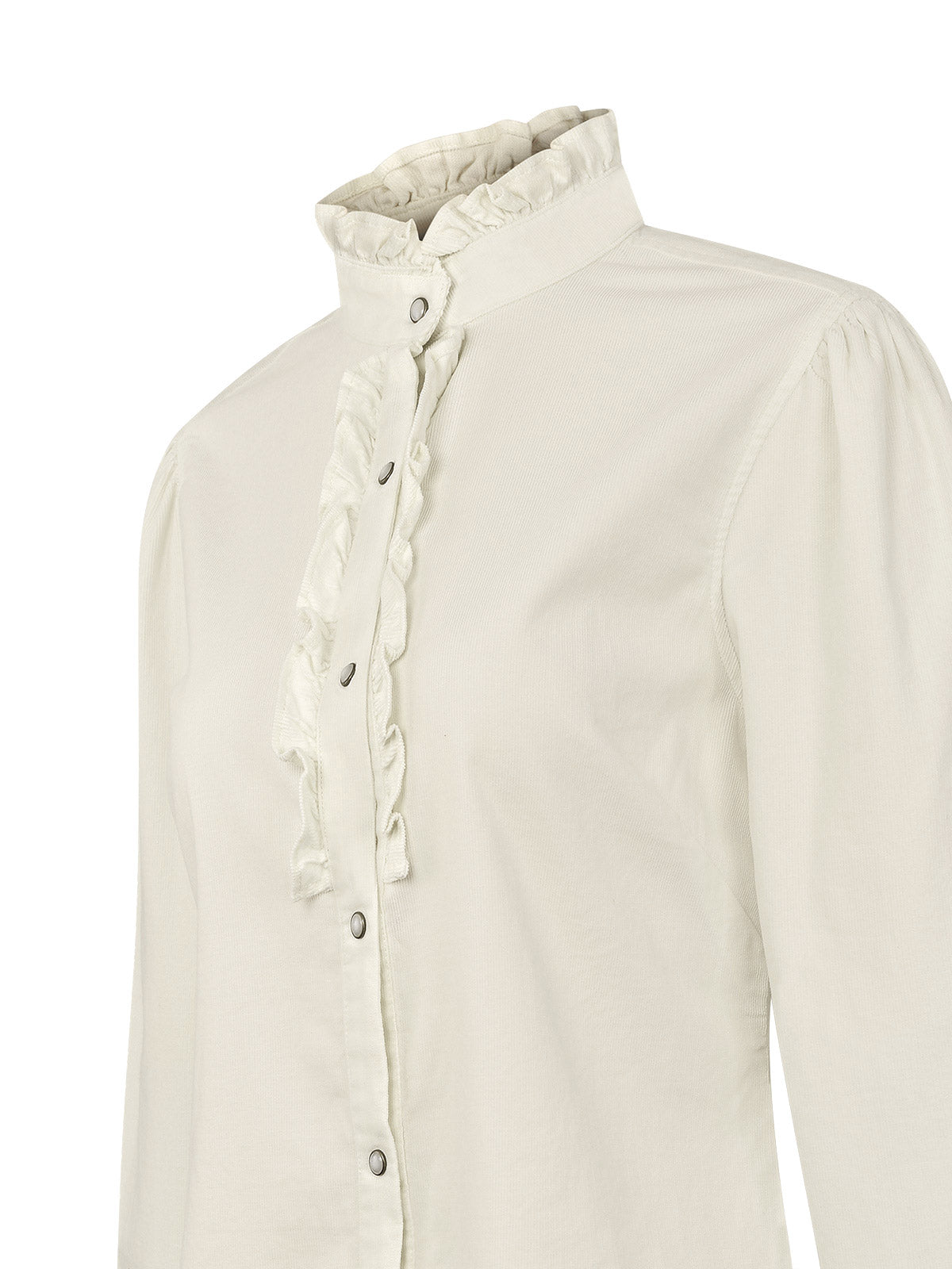 Blusa Algodón Orgánico Mujer Borage Blanco Rockford